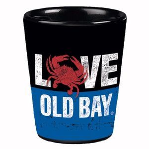Love Old Bay Shot Glass - NEW Fast Shipping